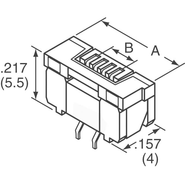 SLW4S-1C7LF Amphenol ICC (FCI)  FFC FPC (Flat Flexible) Steckverbinderbaugruppen